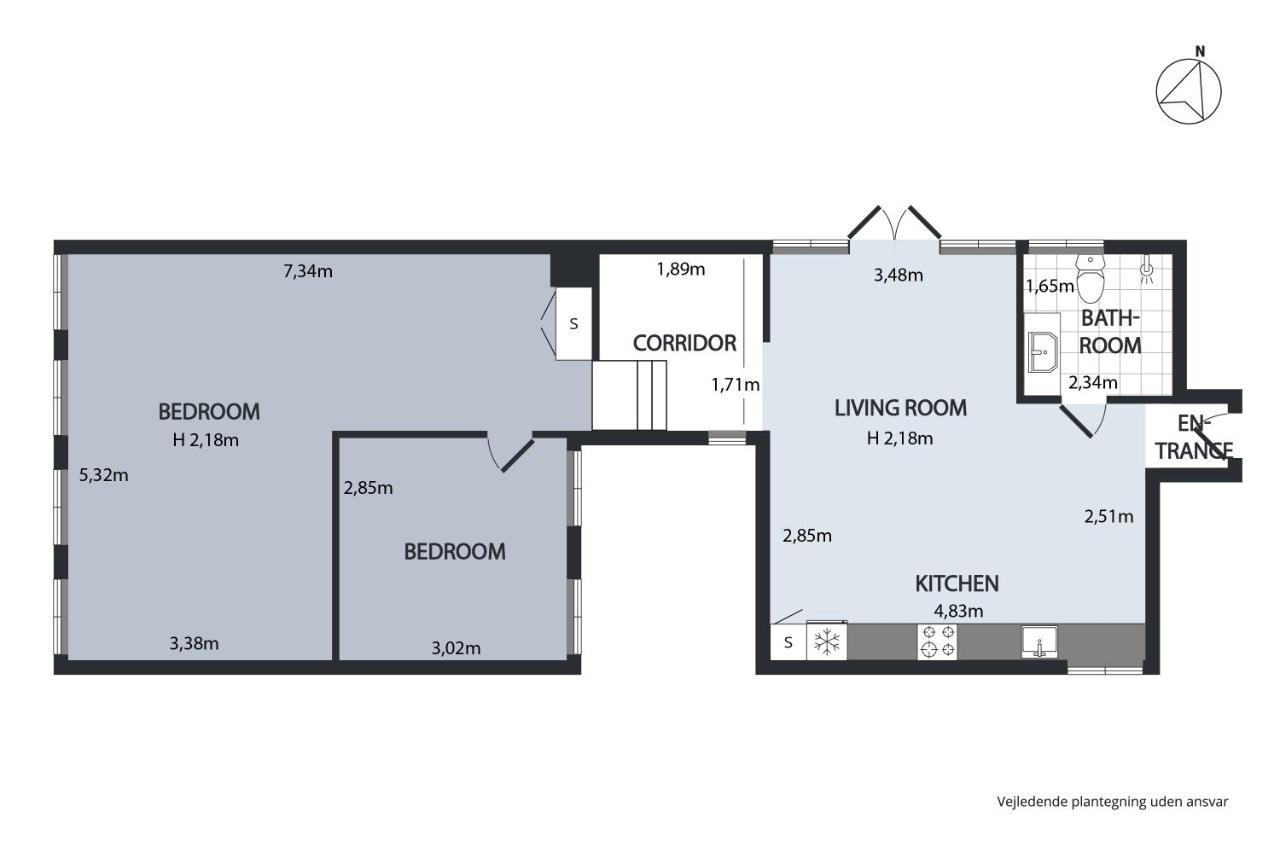 Sanders Regent - Precious One-Bedroom Apartment Near Central Square 哥本哈根 外观 照片