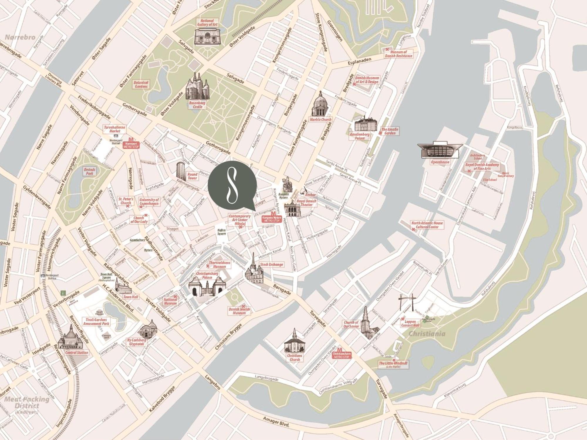 Sanders Regent - Precious One-Bedroom Apartment Near Central Square 哥本哈根 外观 照片